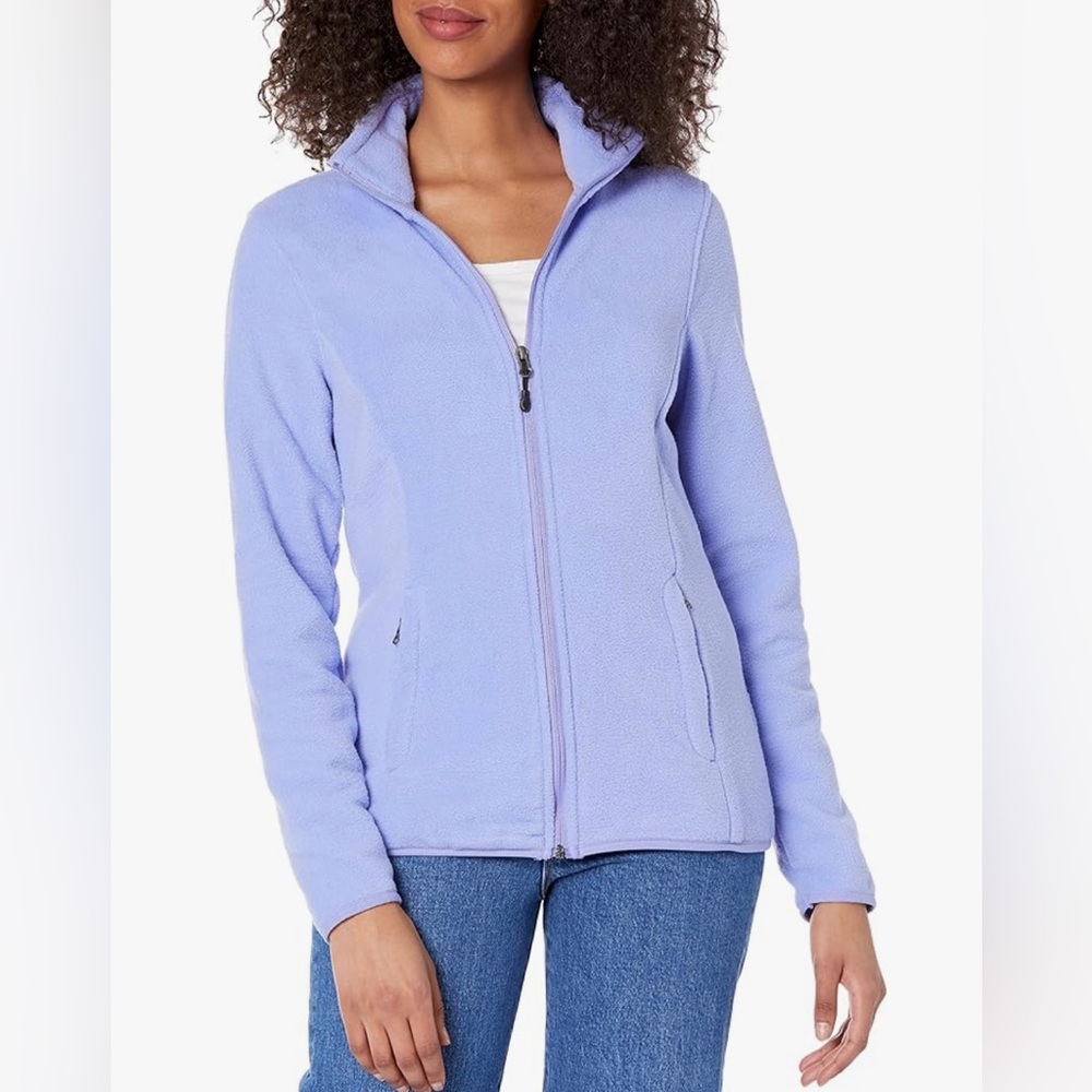 Women’s Lavender Fleece Jacket - Picture 2 of 4